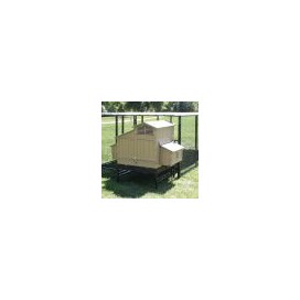 Large Snap N Lock Chicken Coop With 4' X 12' Run (Basic)